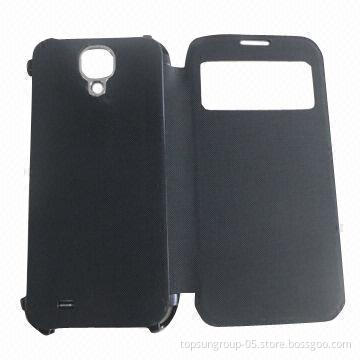 Flip Cover Leather Cover for S4 or D3, with Windows